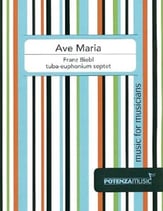 Ave Maria Tuba Euphonium Quartet cover